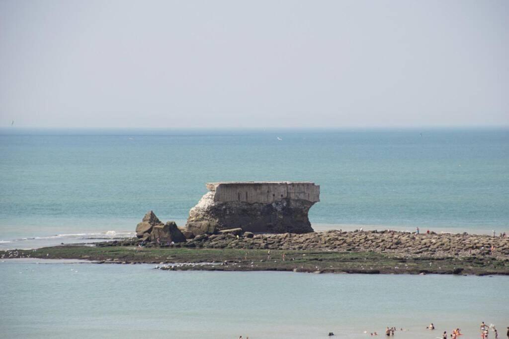 Le Portel Plage Les 4 Saisons Exteriör bild
