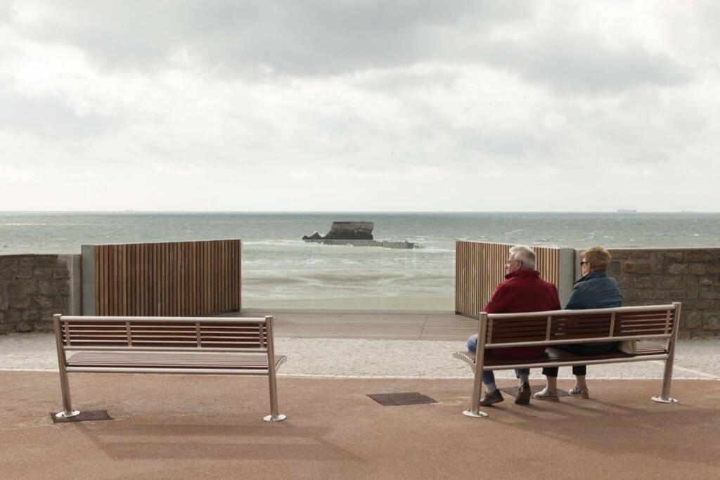 Le Portel Plage Les 4 Saisons Exteriör bild